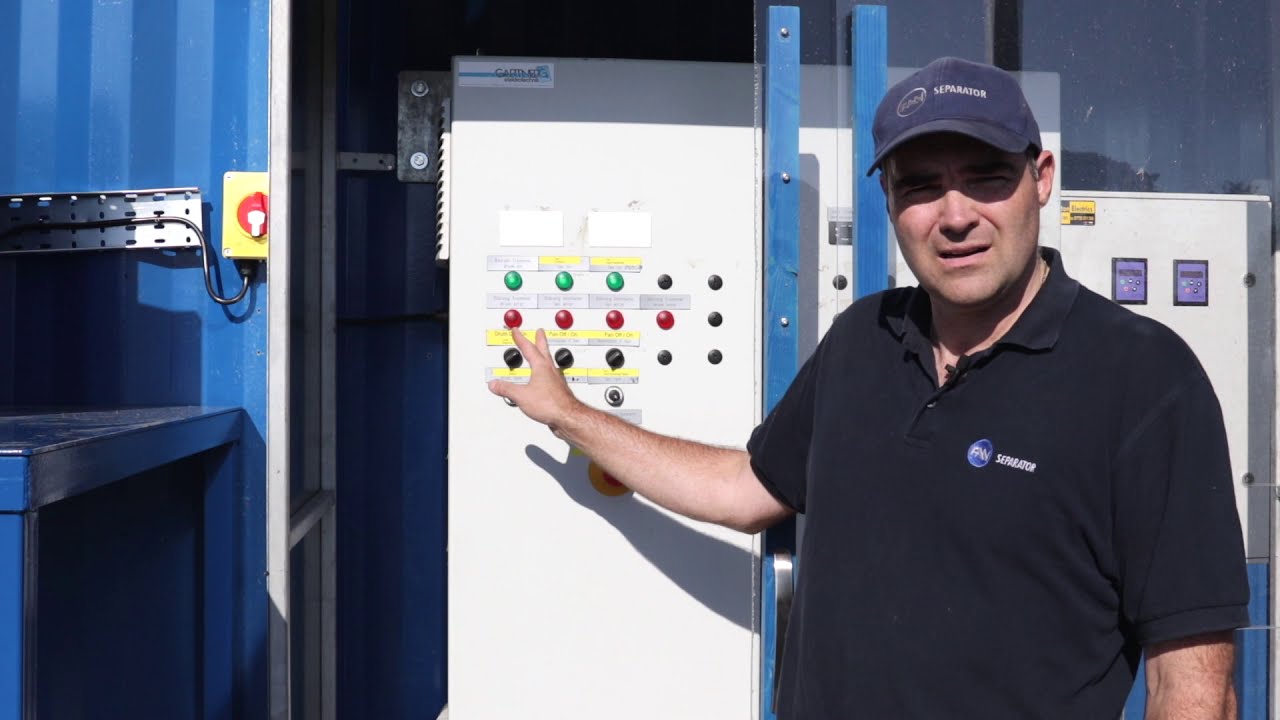 FAN Separator Bedding Recovery Unit Dryer