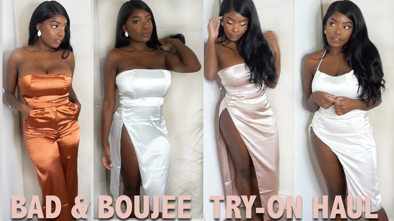 TRY-ON HAUL - BAD & BOUJEE - MESHKI BOUTIQUE