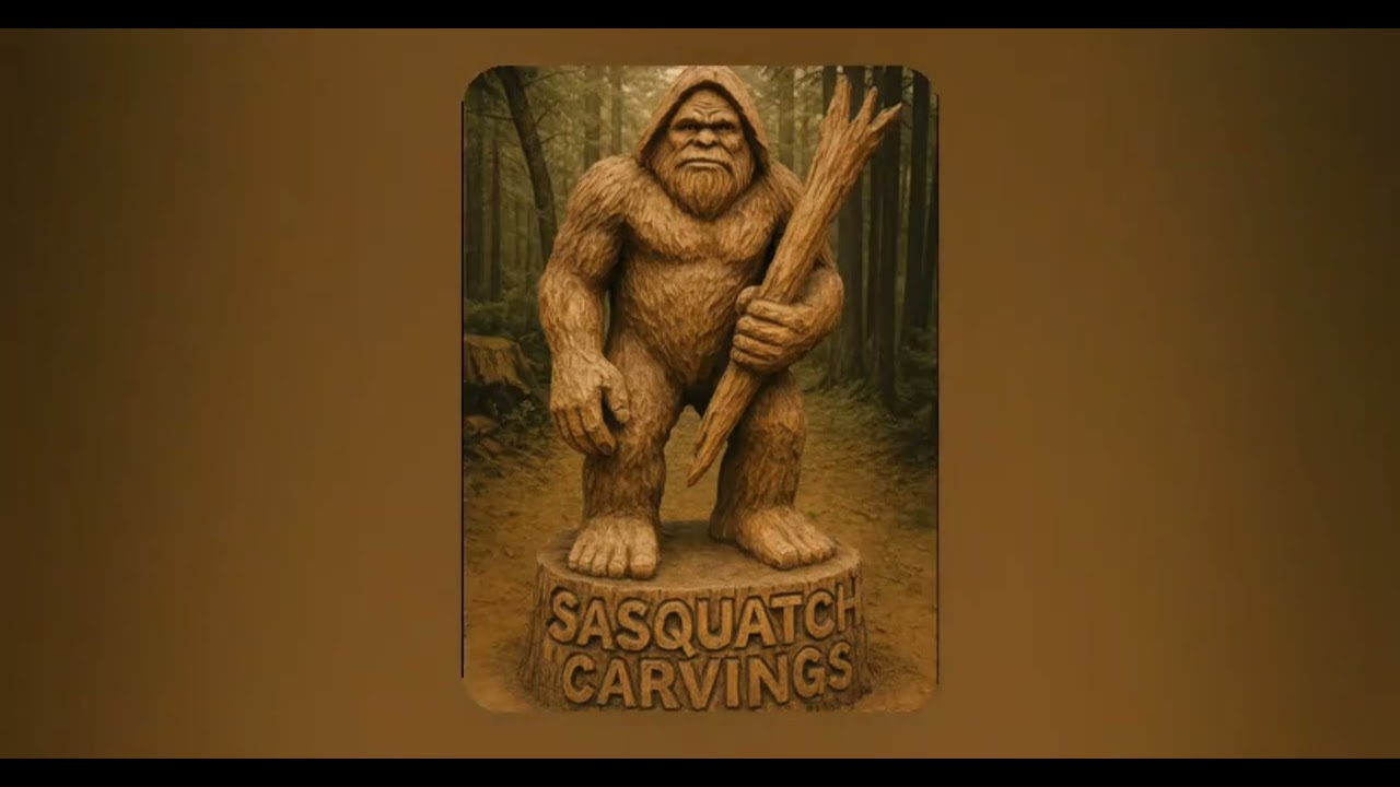 Sasquatch  carving Tales - EPIC song   14.