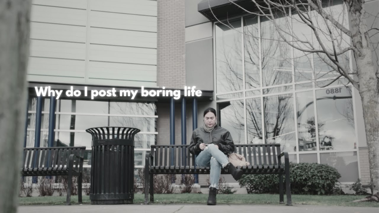 Why do I post my boring life....