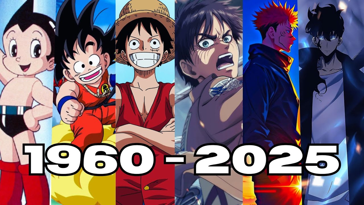 THE EVOLUTION OF ANIME OPENINGS (1960 - 2025) | History of Anime
