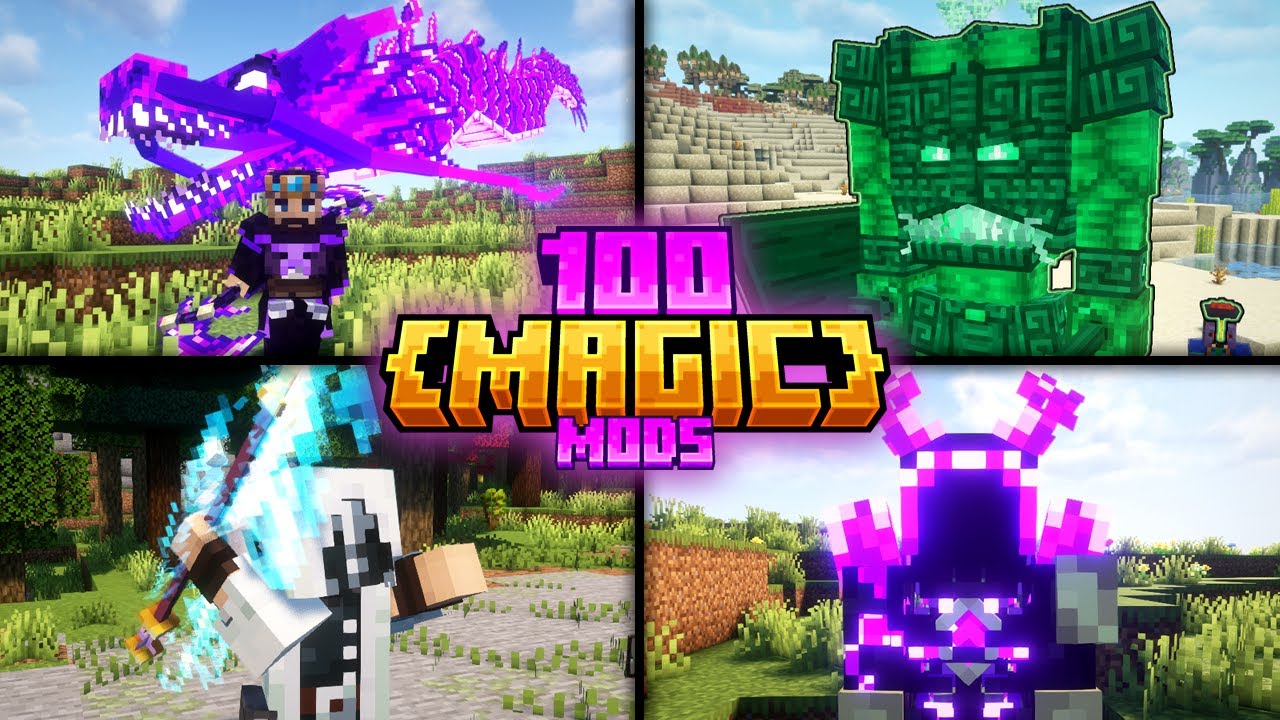 100 Best Magic Minecraft Mods For 1.20.1+ (Forge/Fabric/NeoForge) | Ep. 1