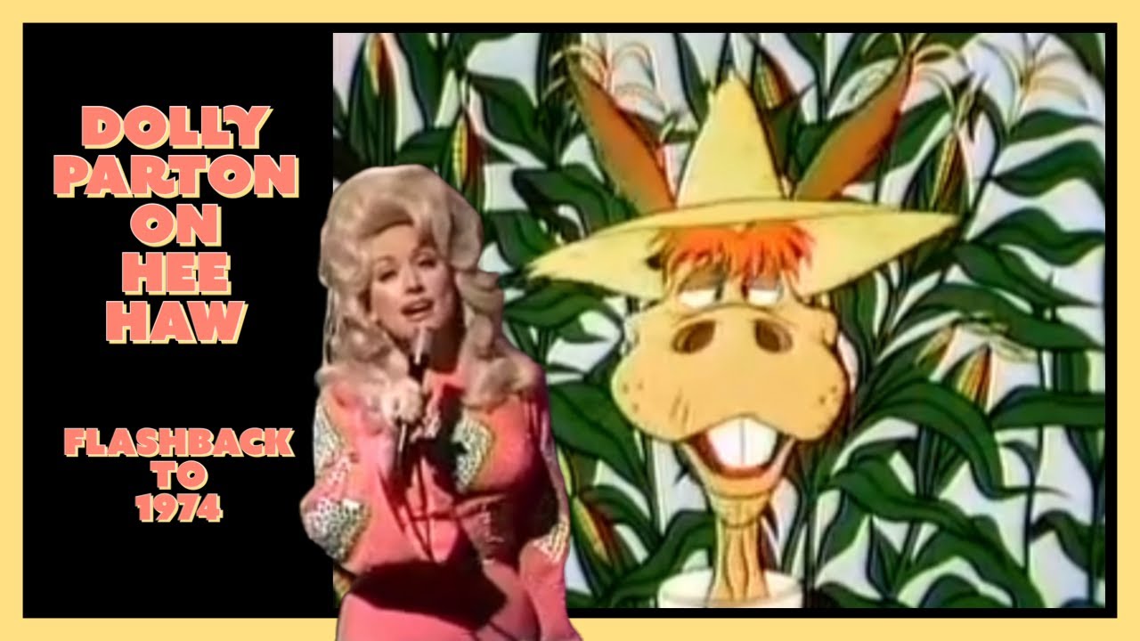 Dolly On Hee Haw Flashback to 1974