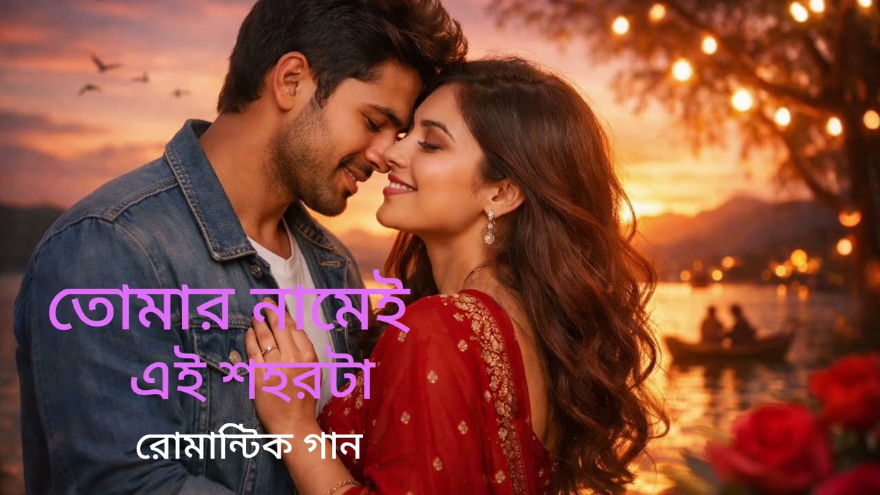 তোমার নামেই এই শহরটা ❤️ | New Bengali Love Song 2026 | Romantic