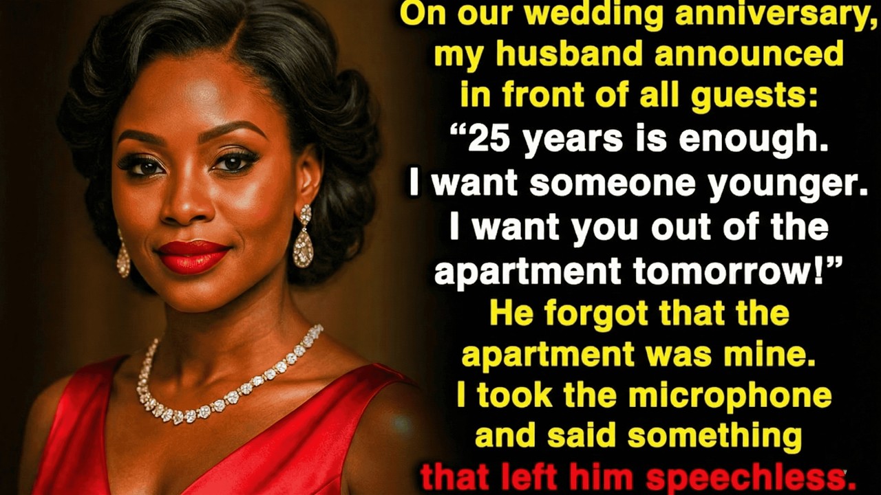 After 25 years, my husband wanted someone younger — but what I said left him speechless..