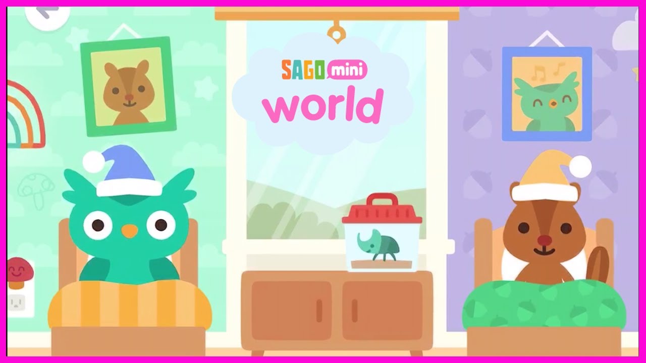 Sago Mini School (Kids 2-5) - ⭐Play and Learning About Day & Night | Best App for Kids⭐