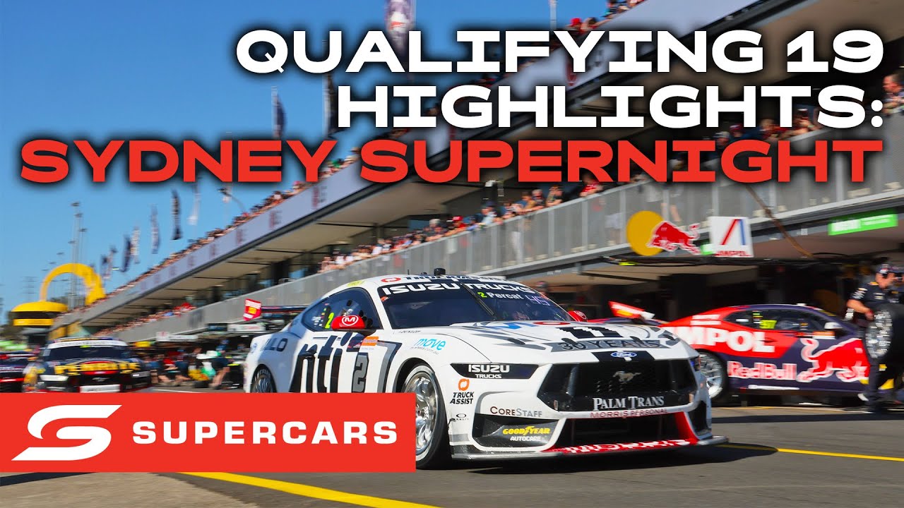 Race 19 Qualifying Highlights - Beaurepaires Sydney SuperNight | Supercars 2023