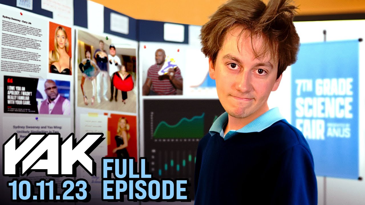 Sas is Back for an Intellectual Sydney Sweeney Debate | The Yak 10-11-23