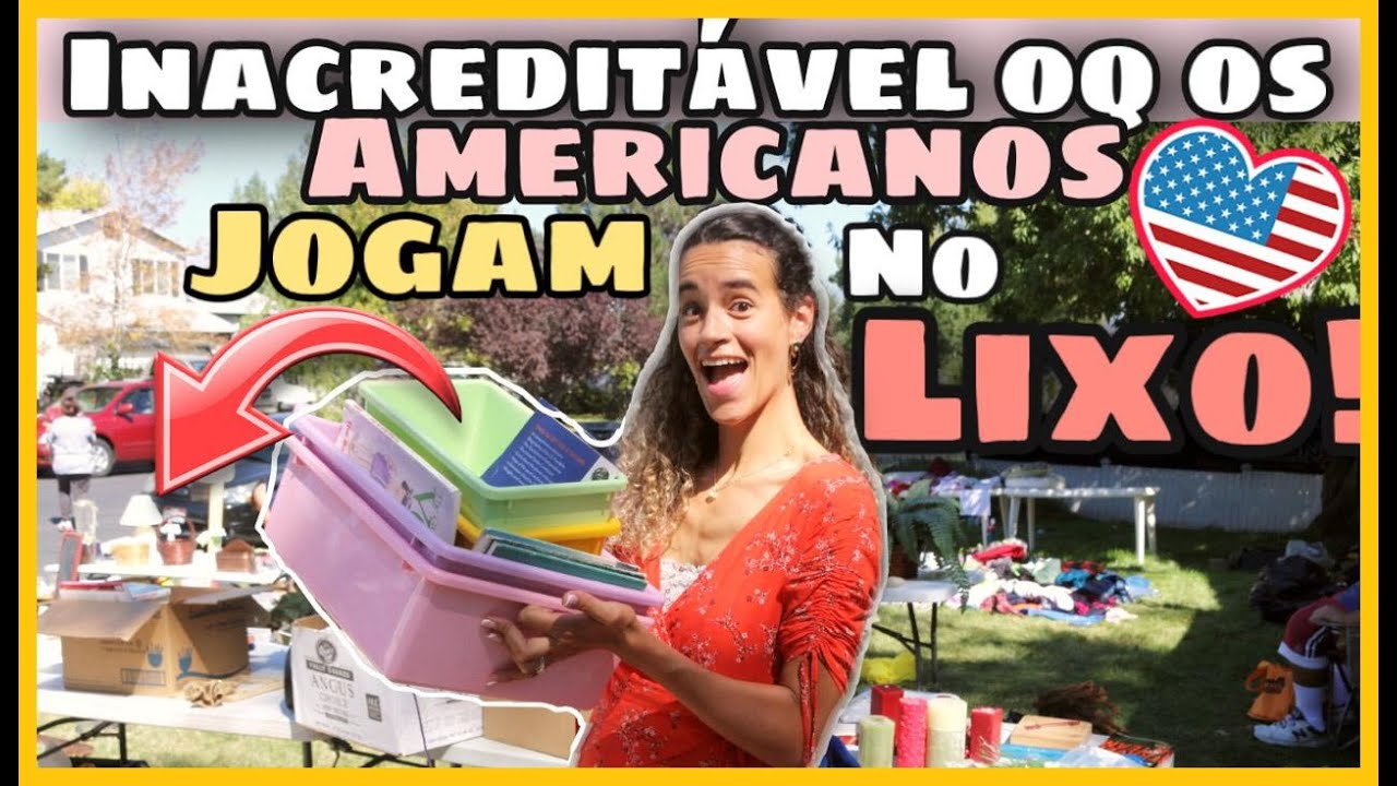 LIXO MAIS MARAVILHOSO DA VIDA! LEVEI MUITA COISA BOA!