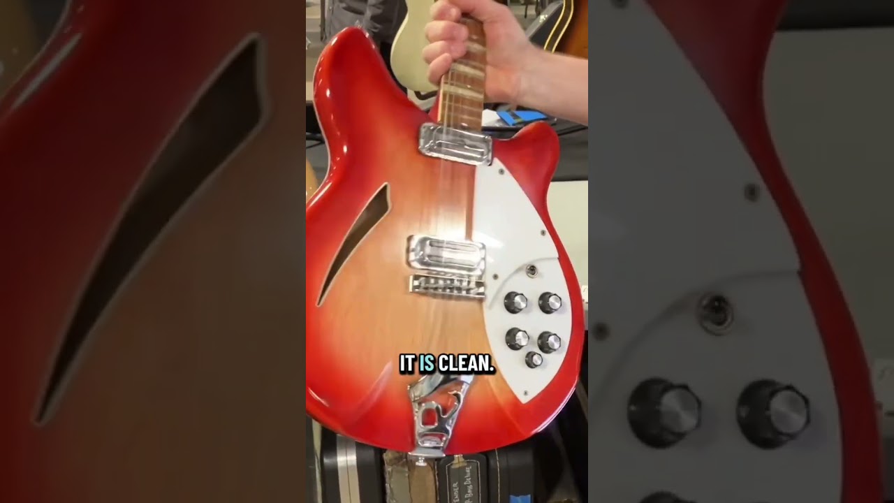 Идеально чистая винтажная гитара Rickenbacker