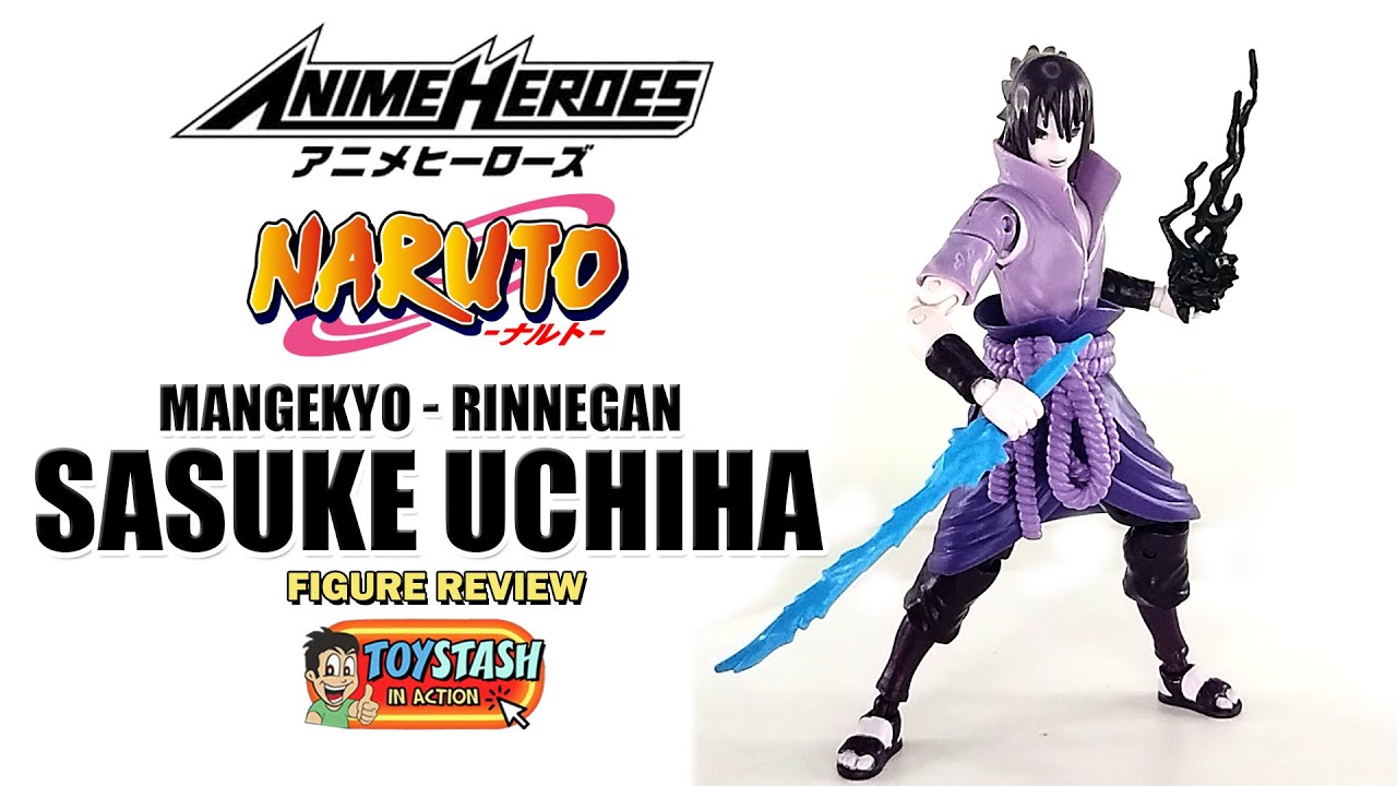 Anime Heroes Mangekyo - Rinnegan Sasuke Uchiha Figure Review!