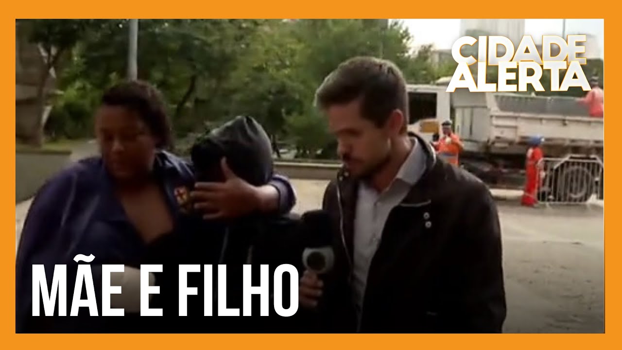 Mãe reconhece filho em reportagem sobre drogas no centro de SP