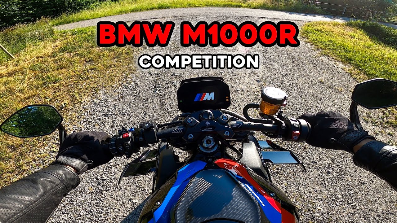 ERSTE FAHRT mit der BMW M1000R COMPETITION! (Full Akrapovic Titan Exhaust)