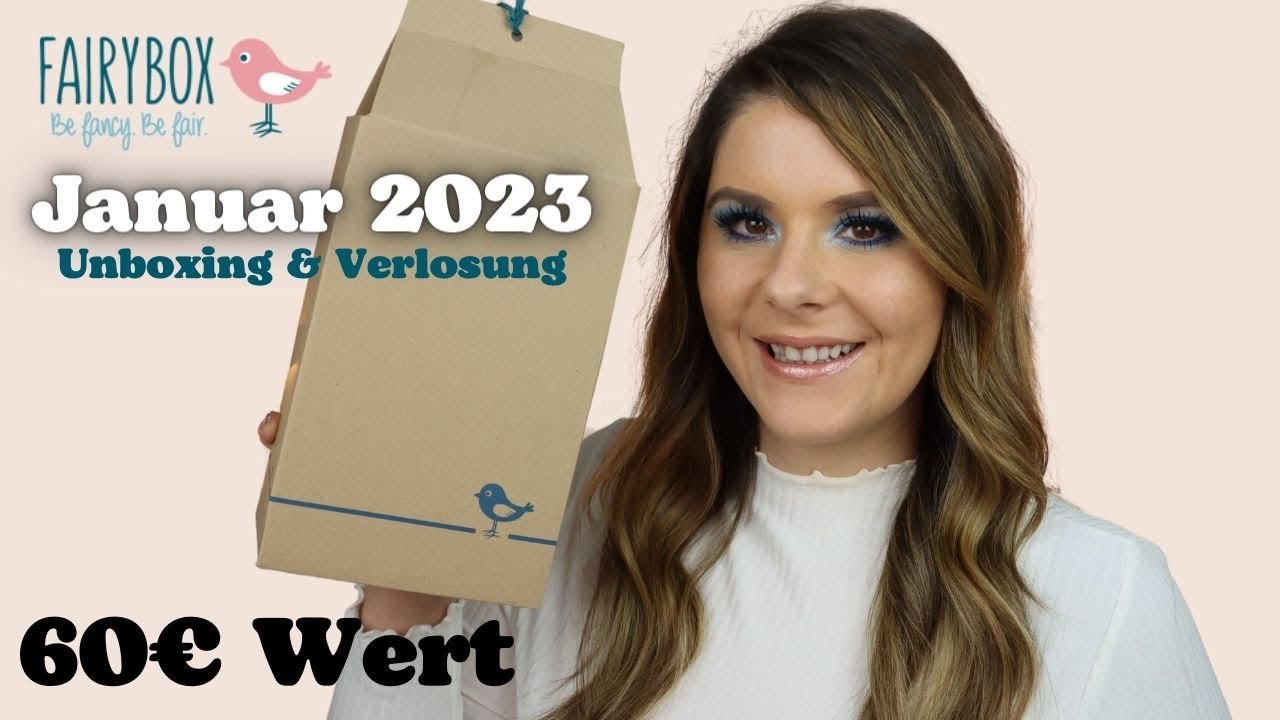 Fairybox Januar 2023 Unboxing & Verlosung #naturkosmetik
