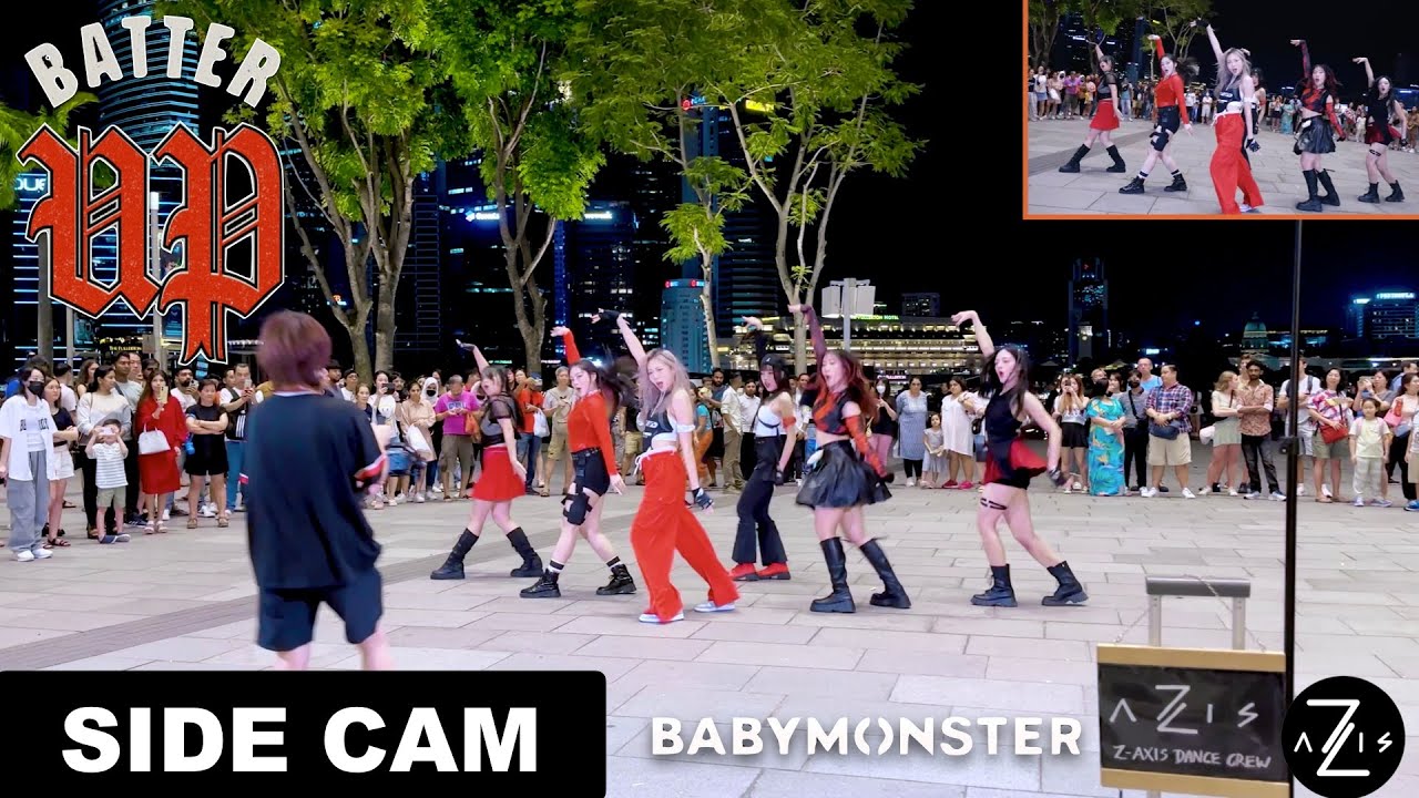 [KPOP IN PUBLIC / SIDE CAM] BABYMONSTER - 'BATTER UP' | DANCE COVER | Z-AXIS FROM SINGAPORE