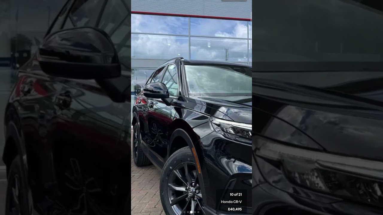2025 honda CRV hybrid in black brand new on auto trader uk