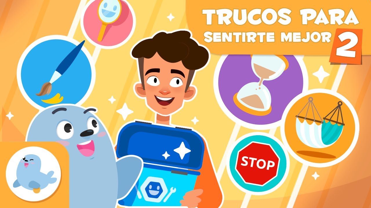 🌈 Trucos para SENTIRTE MEJOR 🔧 AUTORREGULACIÓN emocional para niños 🌟 Episodio 2