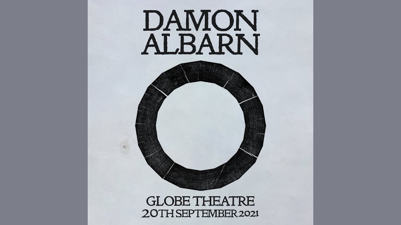 Damon albarn Live at the Shakespeare's Globe Theatre 2021