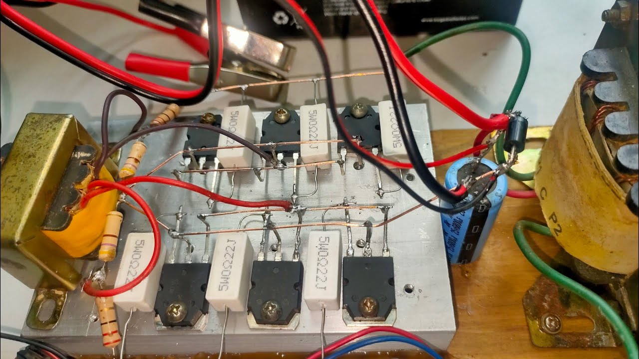 DIY powerful booster Amplifier 100w Rms 12v
