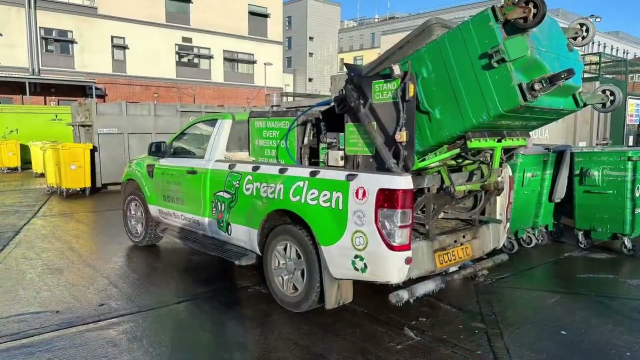 Commercial Bin Washing - Royal Derby Hospital