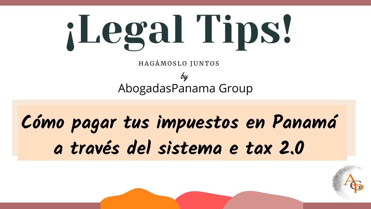 ¿Cómo pagar tus impuestos de forma online en Panama?. DGI. por Abogadas Panama Group.