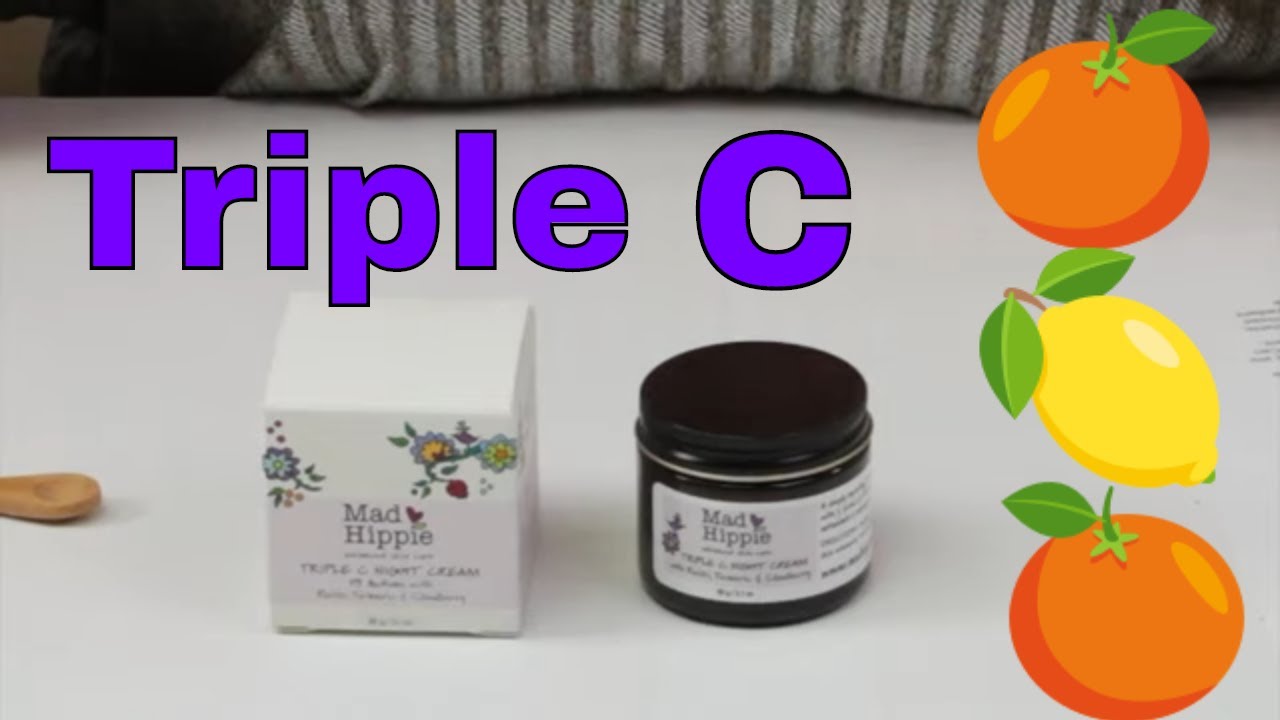 Mad Hippie Skincare Triple C Night Cream Review and How to Use