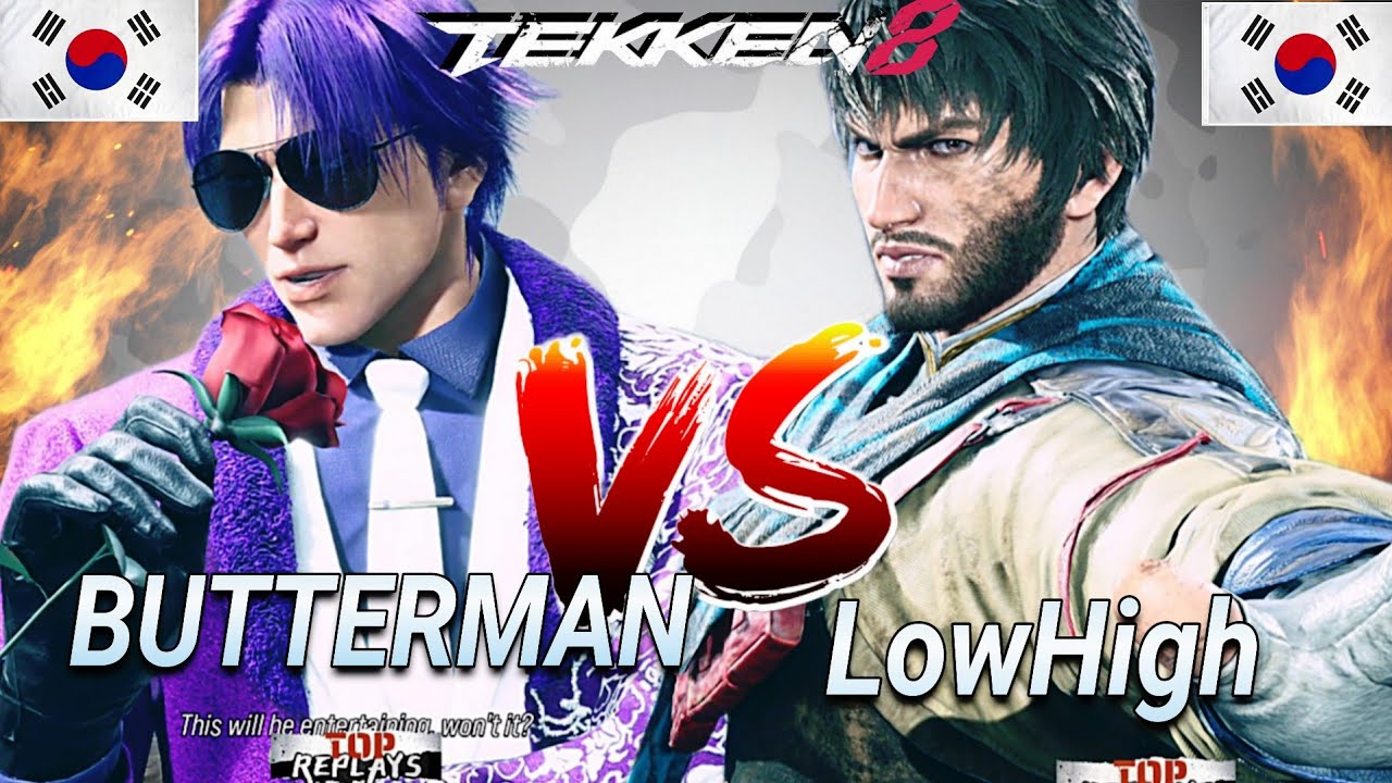 Tekken 8 BUTTERMAN (Lee) Vs LowHigh (Shaheen) Ranked Matches