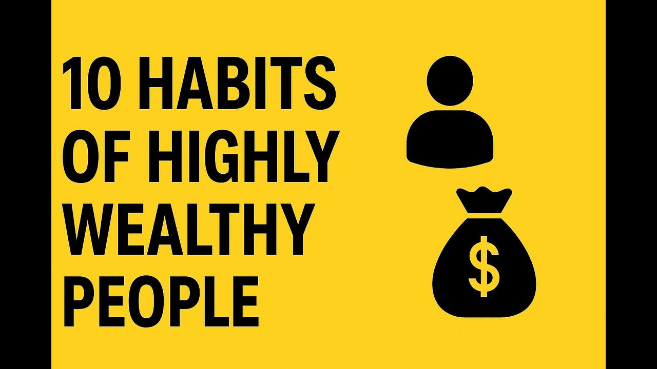 10 Habits of Wealthy People