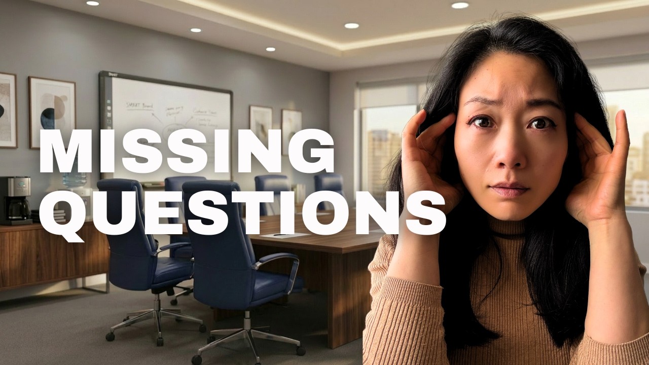 Did You Answer The Wrong Question After The Presentation? Here's What's Happening
