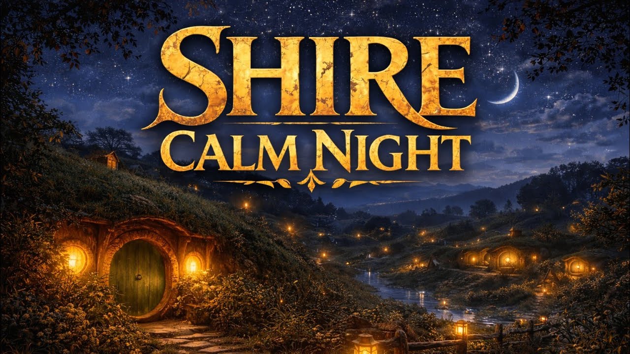 A Peaceful Night in the Shire | Lord of The Rings Sleep Story