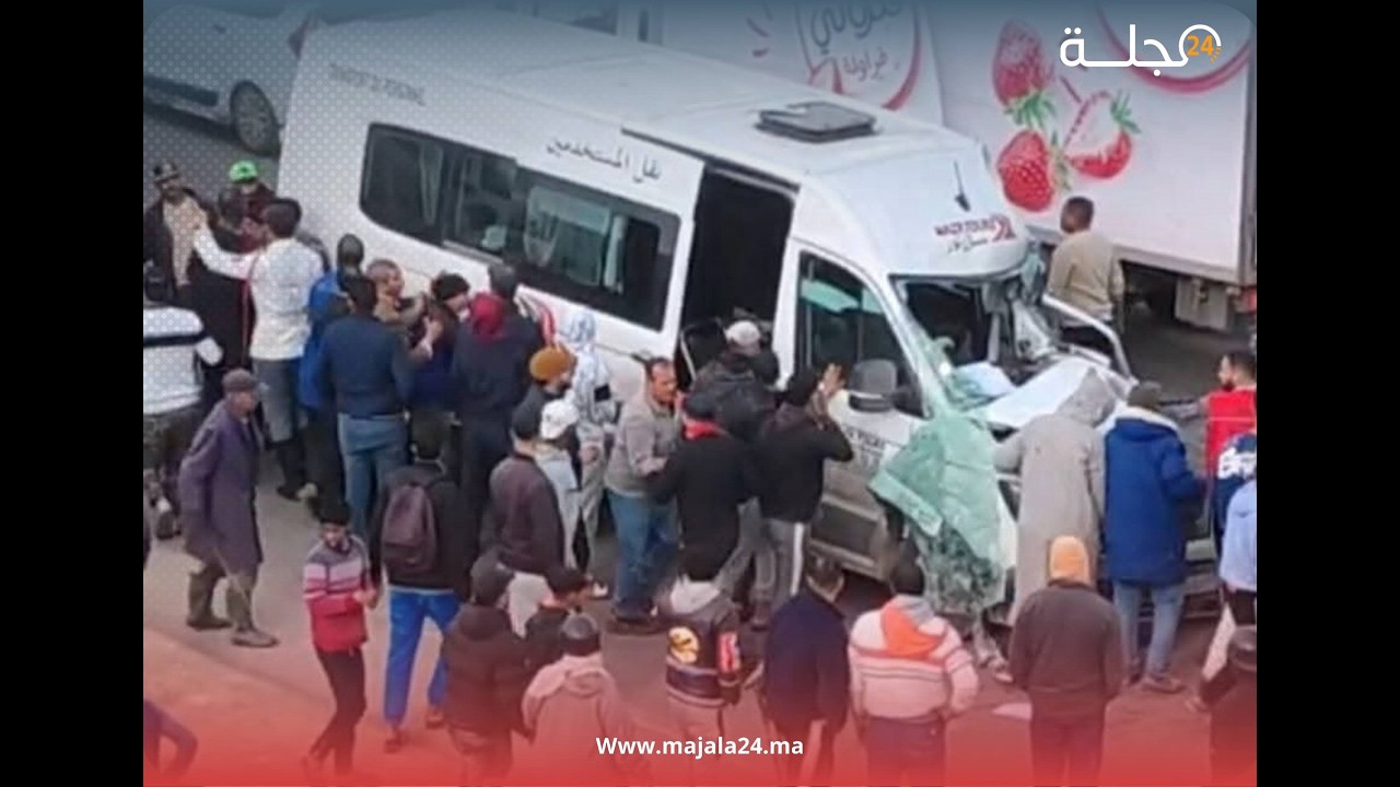 #فاجعة مرورية بسيدي العايدي&hellip; نقل عدد من الجرحى إلى المستشفى الإقليمي الحسن الثاني بسطات