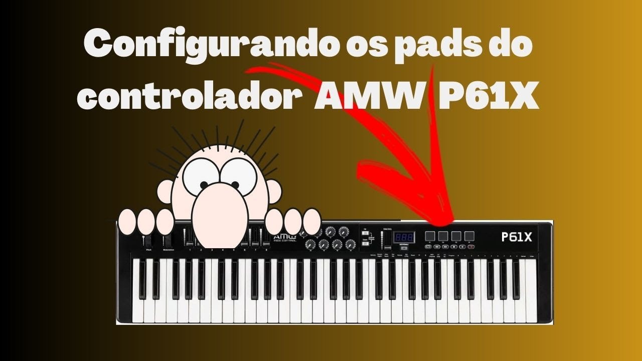 Configurando os Pads do AMW P61X #kontakt