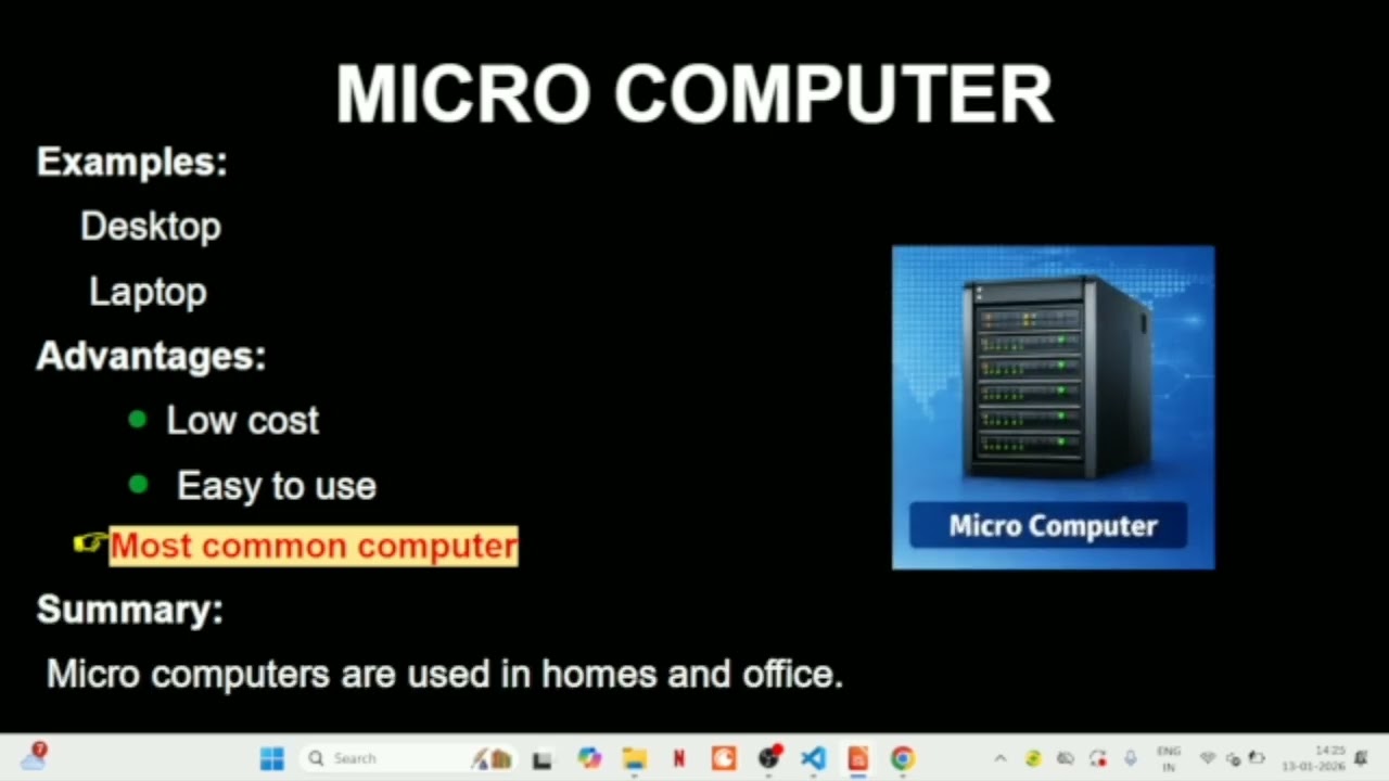 Computer Types in Tamil | Supercomputer to Smartphone 🔥