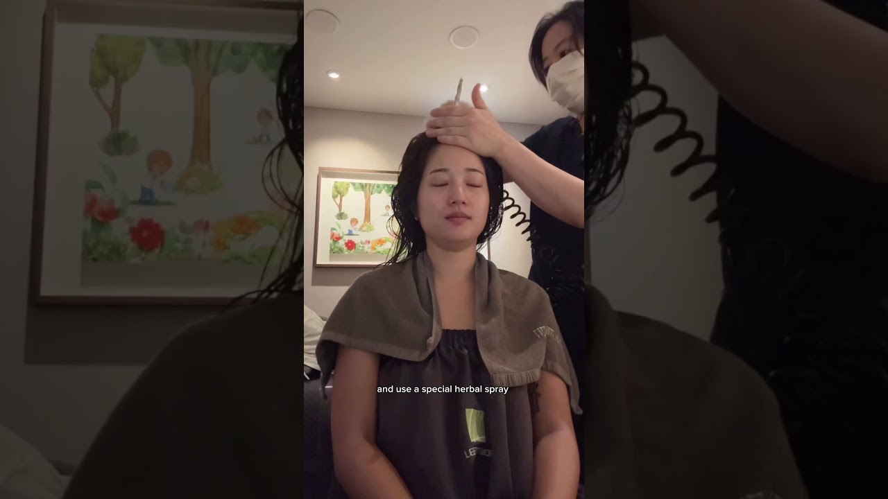 best place for a scalp treatment in korea 🇰🇷 #scalptreatment #korea #seoul #kbeauty #scalpcare