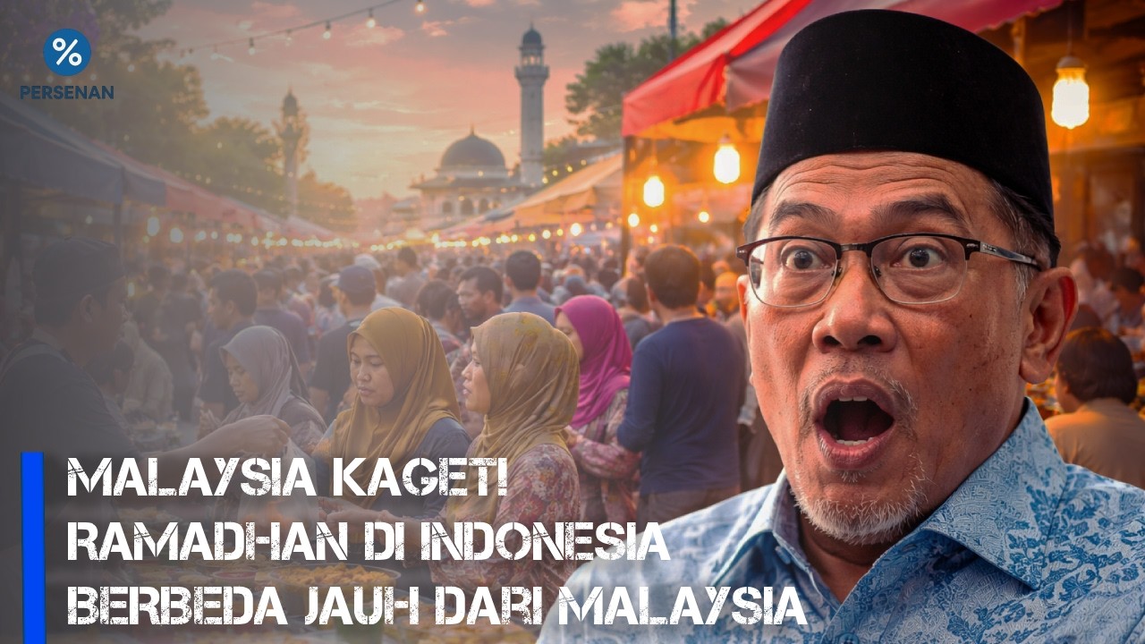 Culture Shock! Orang Malaysia Tak Menyangka Ramadhan Indonesia Seperti Ini