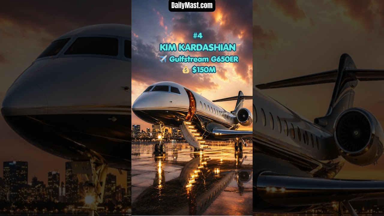 Top 10 Celebrities With The Most Expensive Private Jets ✈️💰