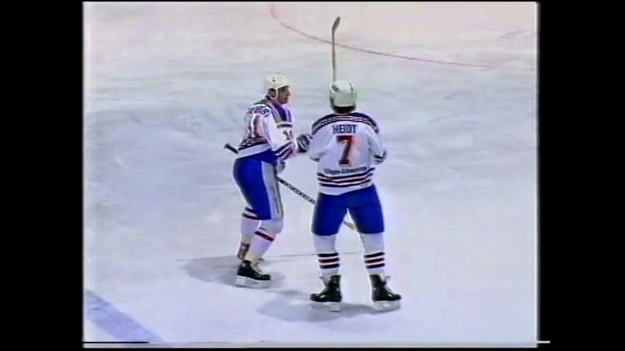 Schwenninger ERC vs Mannheimer ERC Saison 89/90