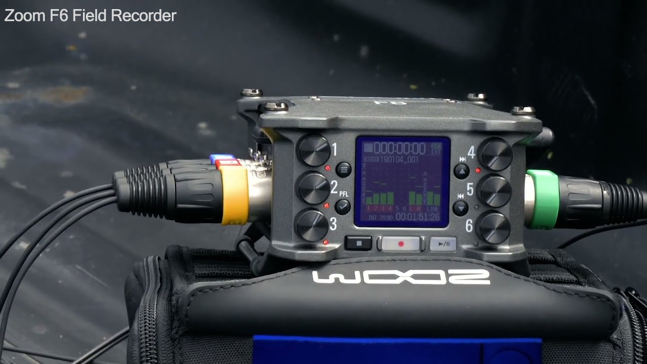 Zoom F6 audio recorder at Accord Equips