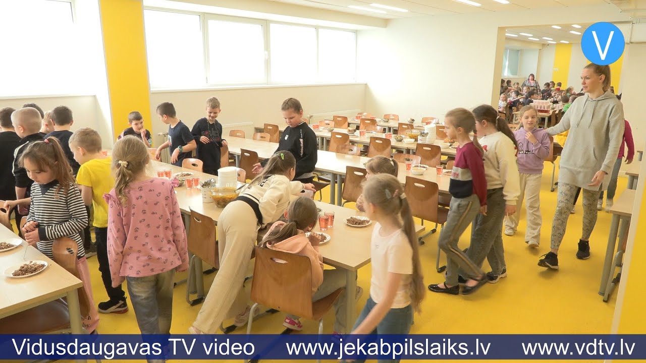 Jēkabpils 2. vidusskolā var lepoties ar gardām pusdienām
