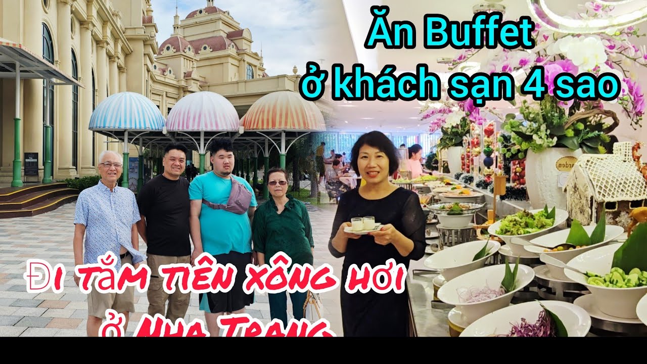 Đi cáp treo qua đảo tắm tiên xông hơi kiểu Hàn Quốc, ăn buffet nhiều món ngon ở Nha Trang 