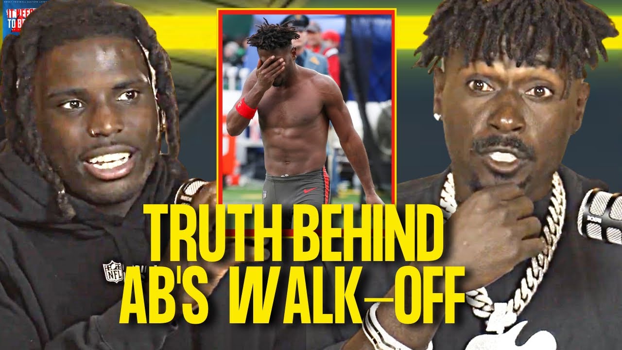 Antonio Brown on his Controversial Walk-Off the Field with Tyreek Hill