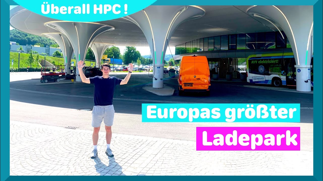 Der RIESIGE Ladepark in Zusmarshausen - Europas GRÖßTER Ladepark im Detail ! | Morsch