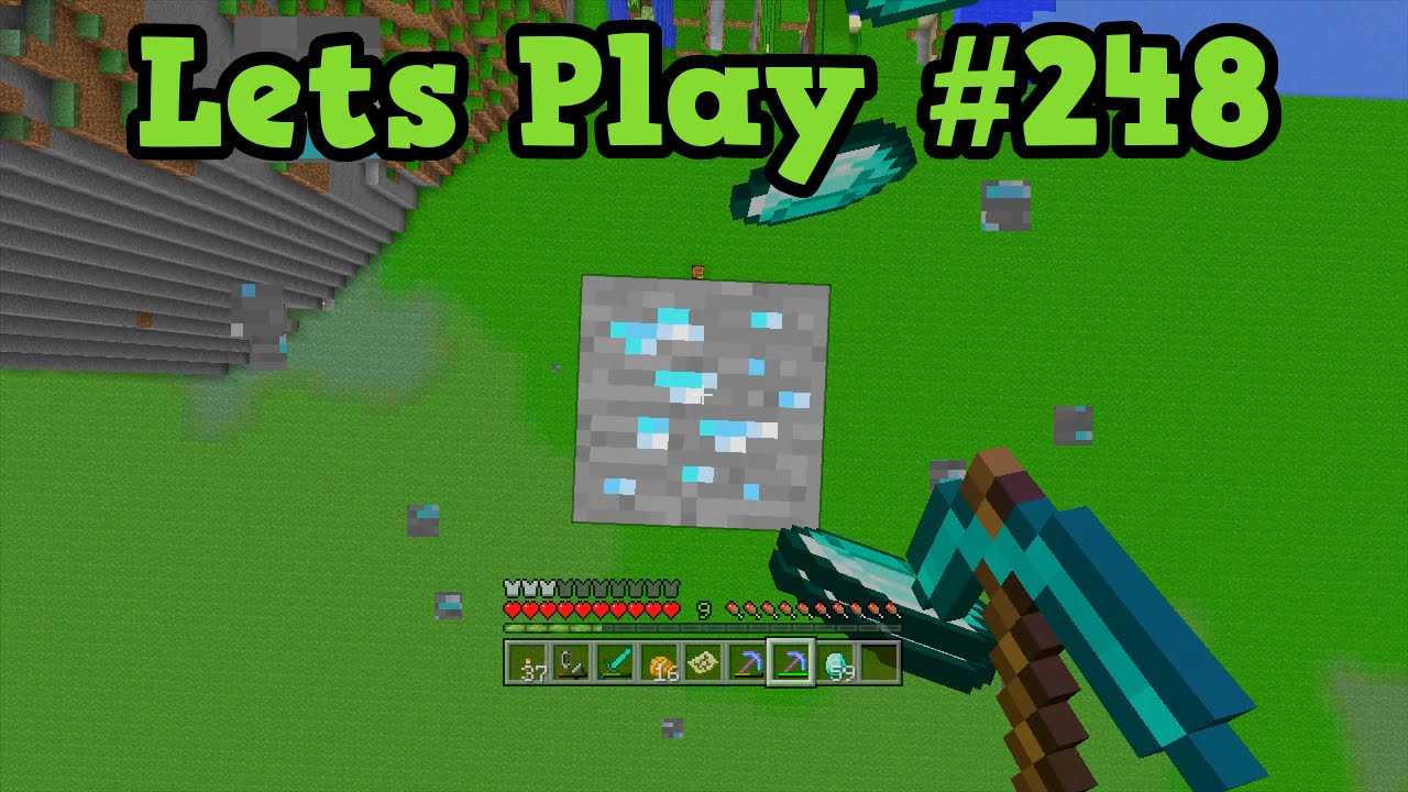 Minecraft Xbox Lets Play #248 - 150 DIAMONDS in 45 seconds