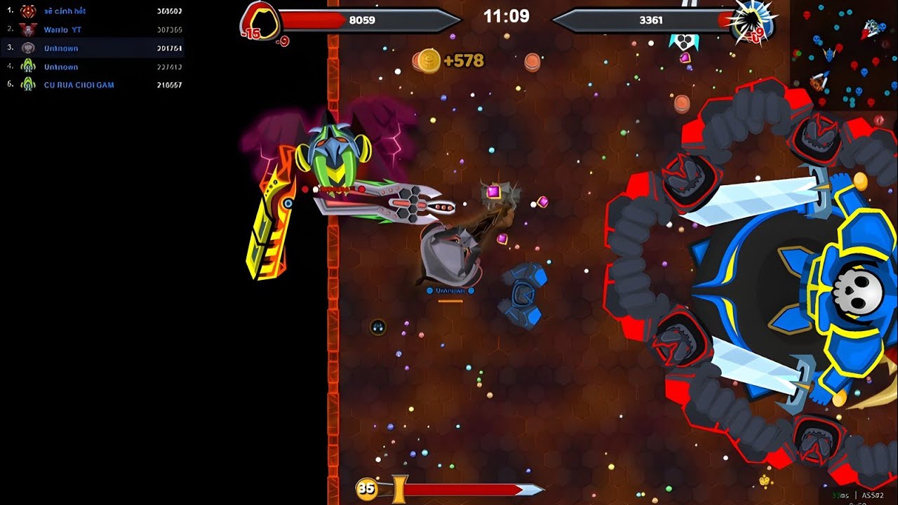 Evowars.io🕹️Mải đi đánh địch quên bảo vệ nhà và cái kết  