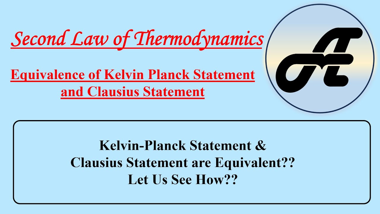 Equivalence of two statements of second law of thermodynamics 