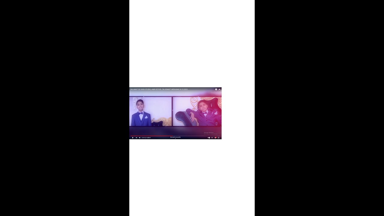 SALAMAT OG SARA STUDIO,  AMIR SÜTGÜL ÜN SÜNNET MERASIMI 24.12.2023