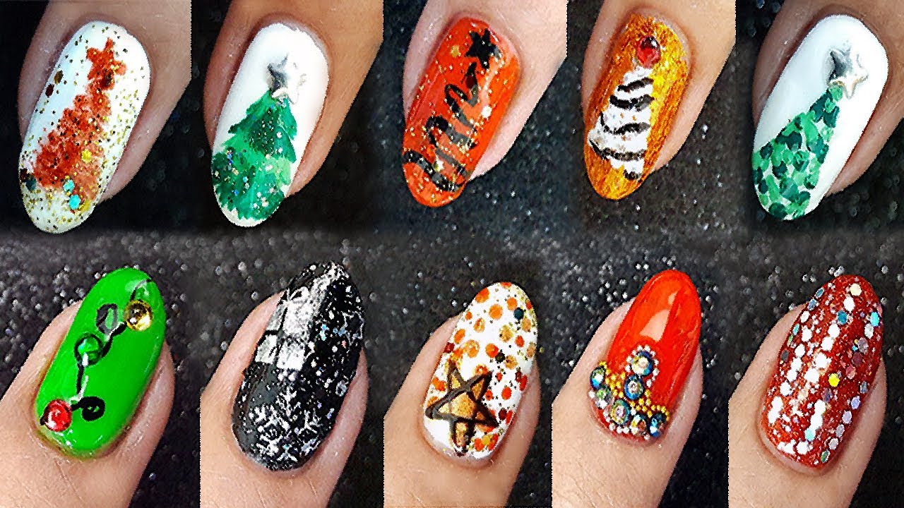 11 Easy Christmas Nail Art Designs Compilation Ever 💅 Best Nail Art Ideas
