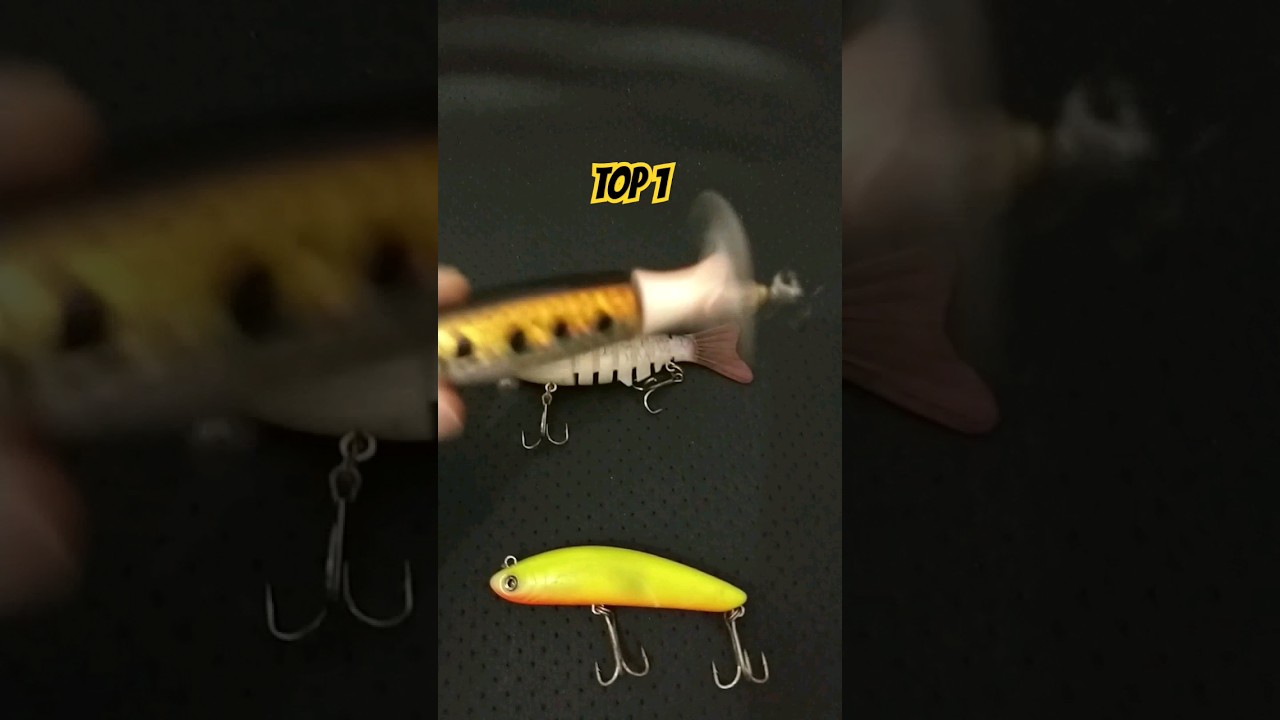 TOP 3 ISCAS ARTIFICIAIS DE TRA&Iacute;RA #pesca #iscaartificial #trair&atilde;o #tucunare #tra&iacute;ras #peixes