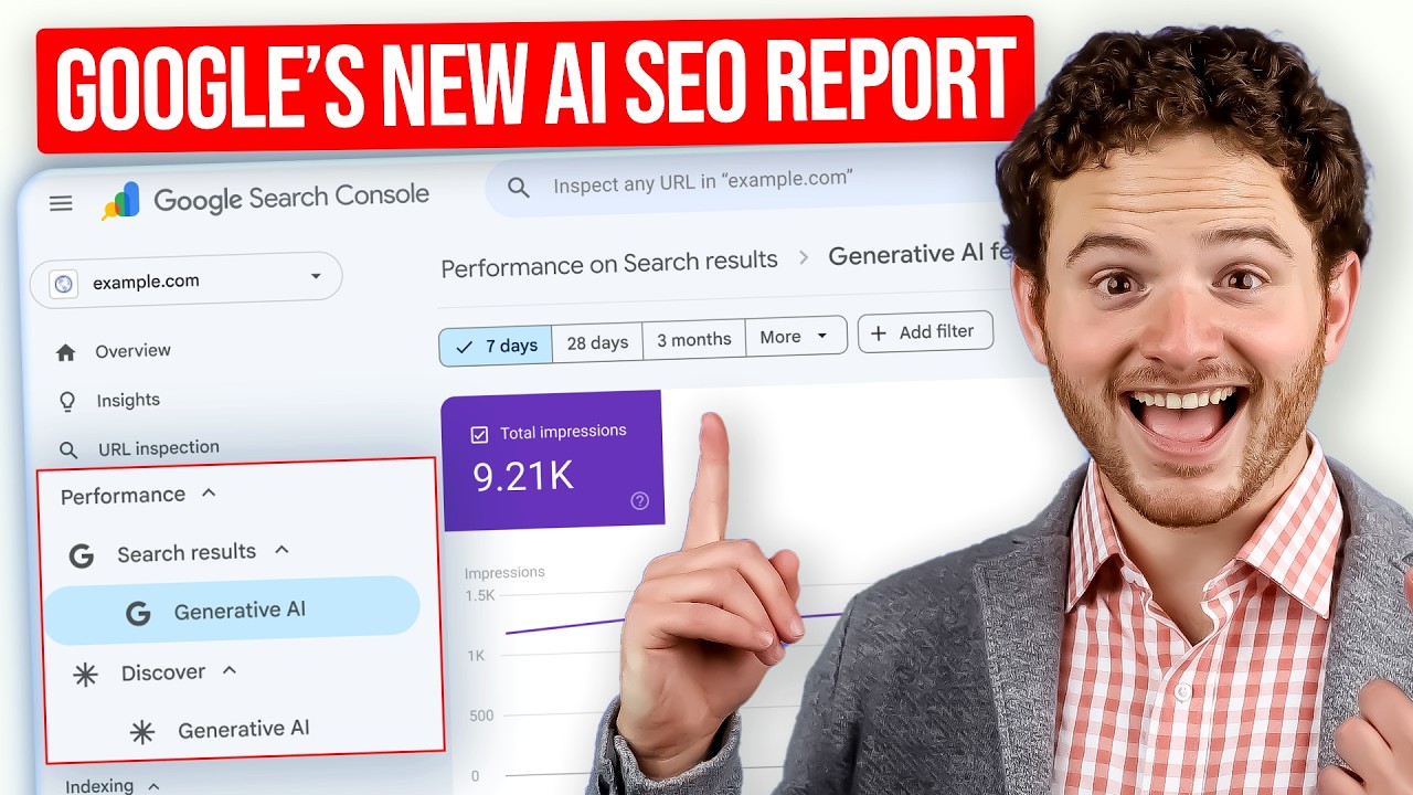 В Google Search Console появился новый отчет по ИИ (вот что он показывает)
