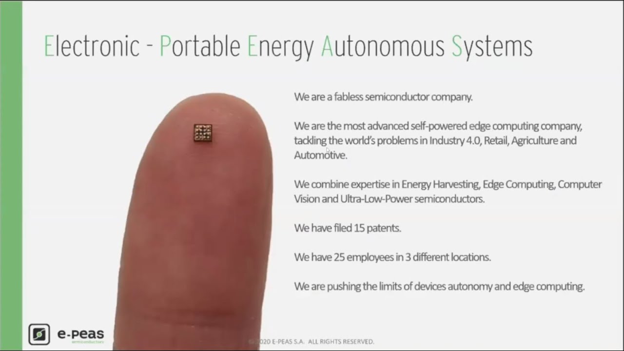 e-peas: How to Harvest Energy For IoT Devices With Solar PV